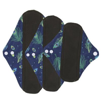 Reusable Menstrual Pads Washable Leakproof Feminine Sanitary Pads Overnight Sanitary Pads for Women