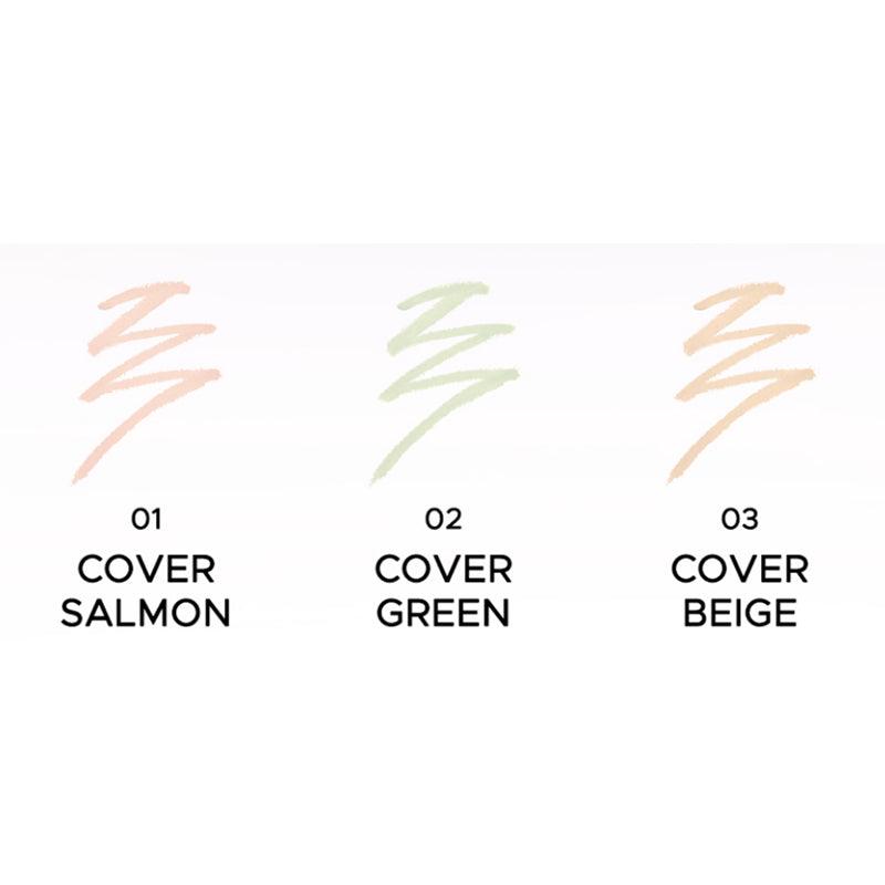 Peripera Mood Fit Pencil Concealer 02 Cover Green 0.35g