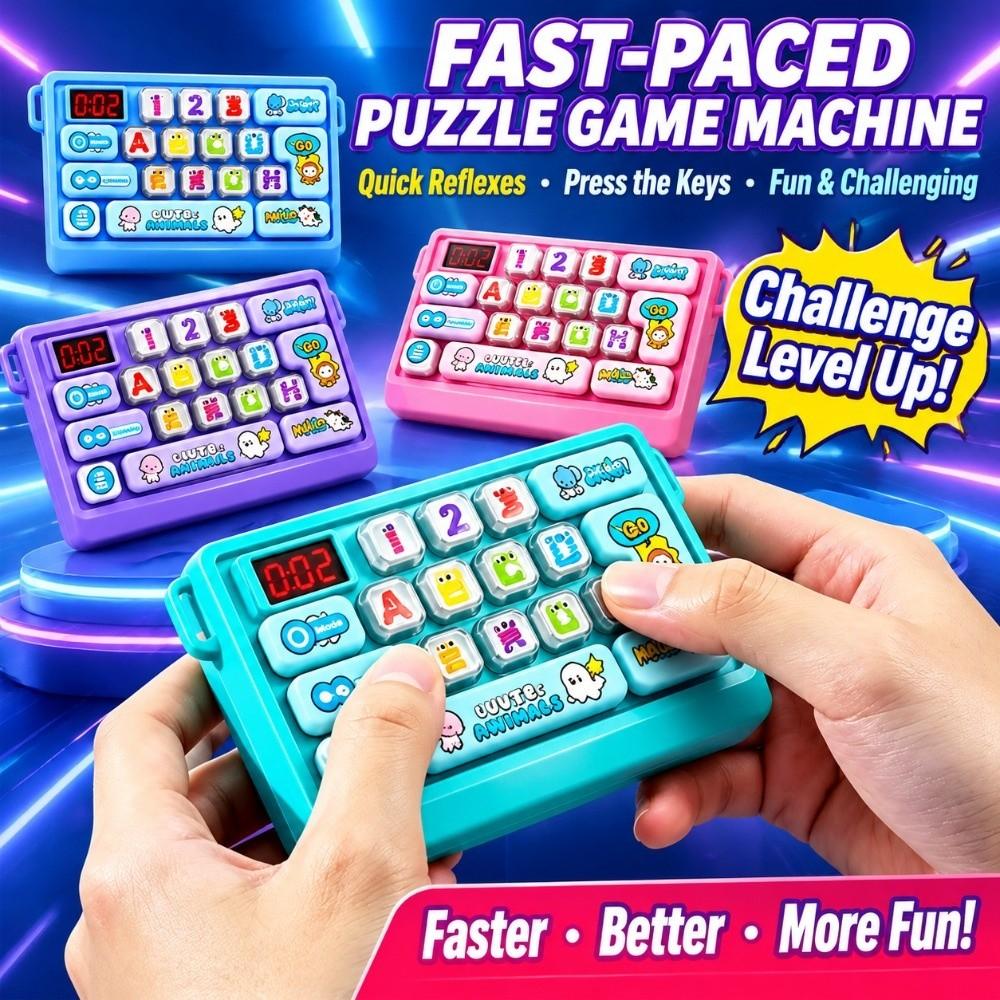 Cartoon Keys Mini Fidget Keyboard Toy Stress Relief Decompression Keyboard Educational Learning