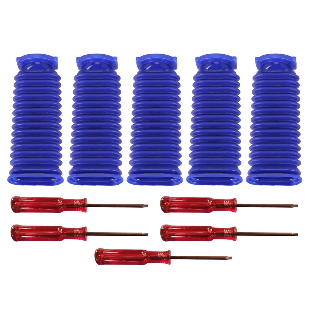 Vacuum Cleaner Hose Plastic Flexible Soft Pipe Replacement Vacuum Cleaner Tube Blue Hose Fittings for V6 V7 V10 Models