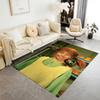 Pippi Adventure Floor Rug Office Rug Design for Living Rooms Outdoor Hallway Balcony Anti-slip Rug Anime Office Decor Perfect Gift for Women/Men
