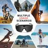 Outdoor Sports Intelligent Glasses Video Recording Wireless Music Play Windproof Protections Lightweight for Adventure