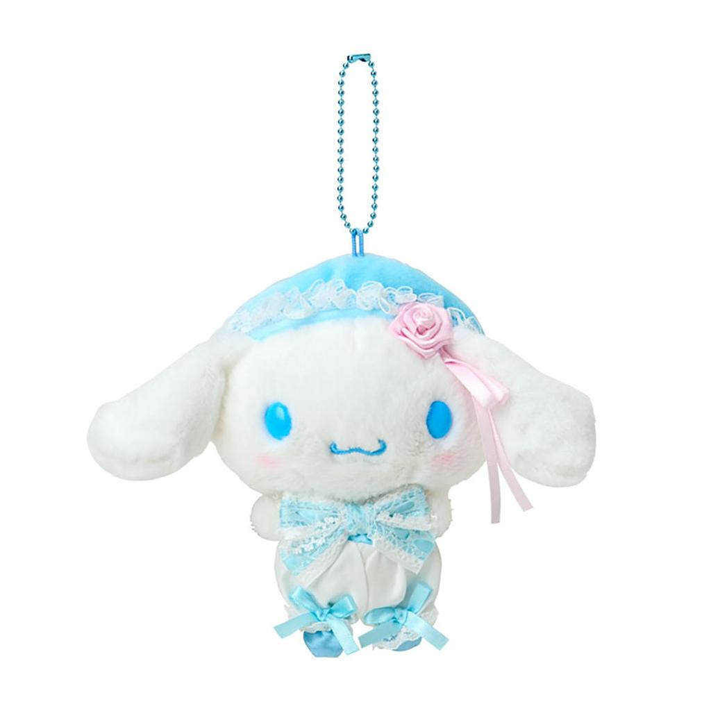 Sanrio Mascot Holder Ages 6 and 010111 (White Frill) Cinnamoroll, Up,