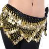 For Thailand/India/Arab Tassels Sequins Belly Dance Belt Waist Chain Hip Scarf Dancer Skirt