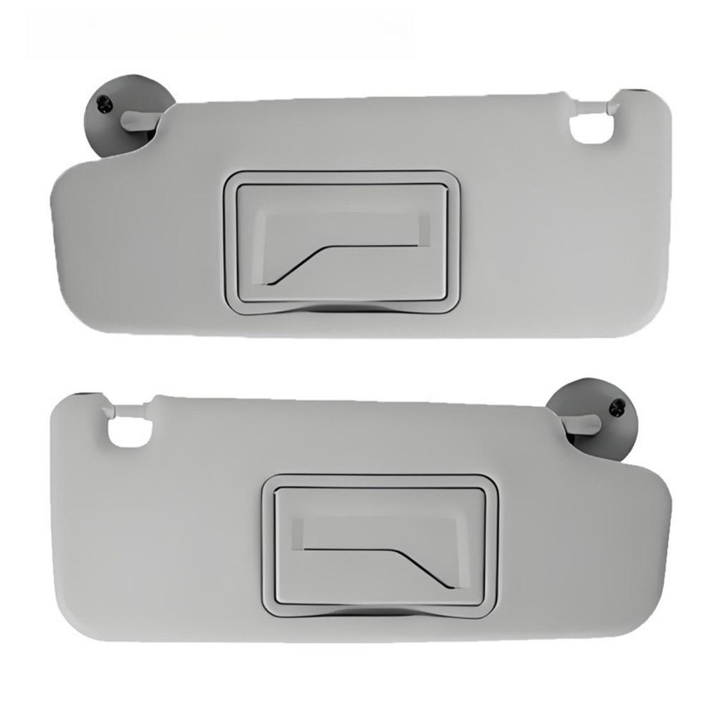 Car Sun Visor For Chevrolet Chevy Sonic 2012- For Spark 2013-2016 Gray Sun Visor With Makeup Mirror