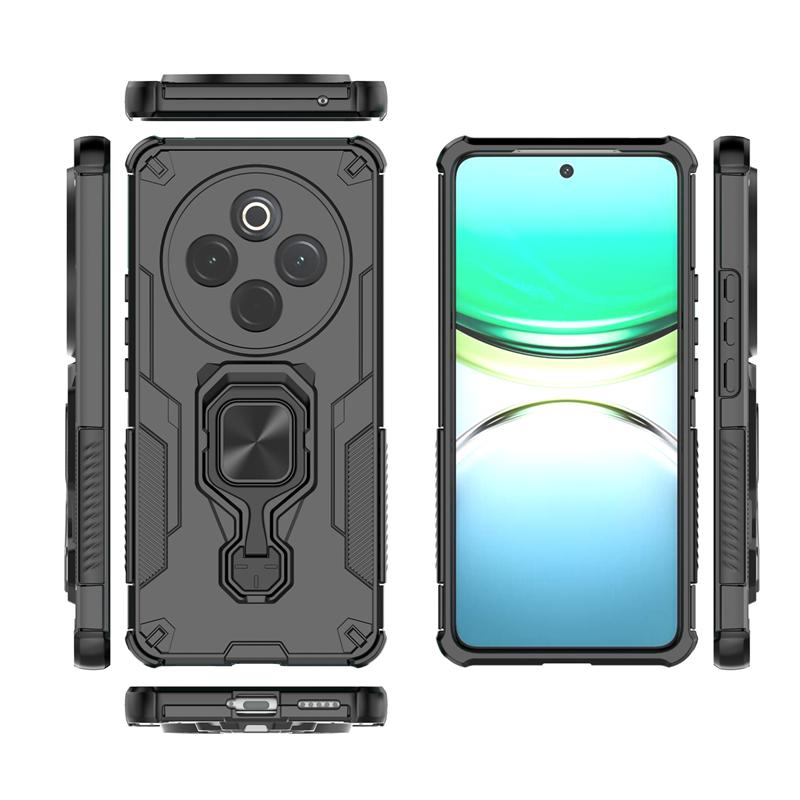 Anti-Slip Phone Case For Vivo iQOO Z10 Magnetic Suction Stand Phone Holder Back Cover Vivo iQOO Z10 Case For Vivo iQOO Z10 Case