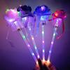 Starry Sky Magic Wand: Children's Luminous Bobo Fairy Wand Toy