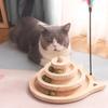Katzenkratzbrett Katzenspielzeug Tunnel Katzenminze Katze Maus Kätzchen Training Intelligenz Haustier Katze Spielzeug Schienen Turm Ball Für Katzen Kätzchen