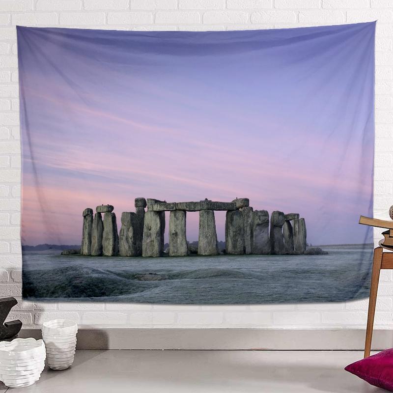 Scenery Wall Hanging Landscape Tapestry Wall Cloth Beach Mat Home Decoration Aesthetic Room Decor Decoration Mural Hippie Tapiz