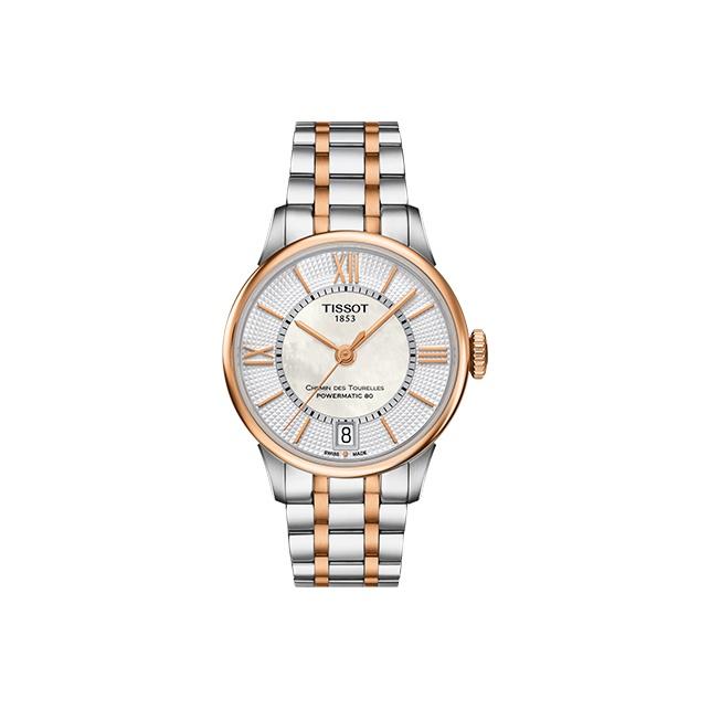 

TISSOT Tourelles Collection Automatic Mechanical Movement 50 meter Water Resistance Women s Watch 32mm T099.207.22.118.02 Silver Dial