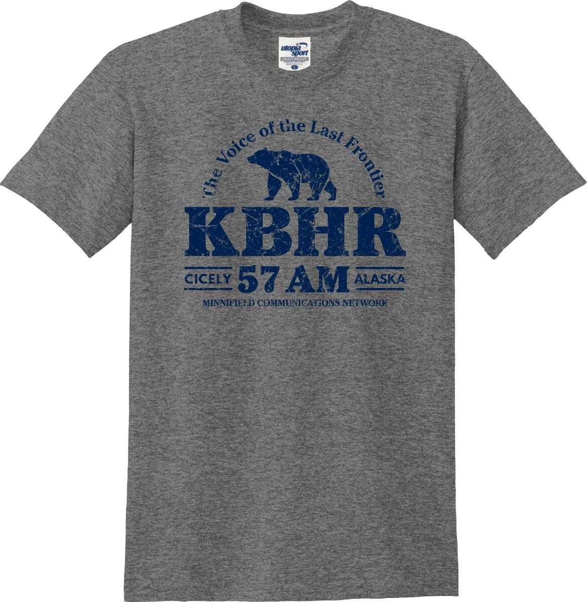 KBHR The Voice of The Last Frontier Cicely Alaska Distressed Unisex T shirt S-5X M
