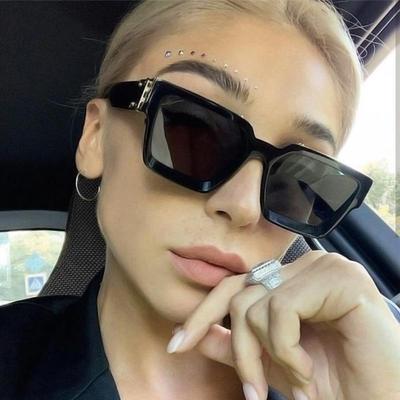 New Vintage Oversized Square Sunglasses Women Luxury Brand Sun Glasses Female Fashion UV400 Eyewear