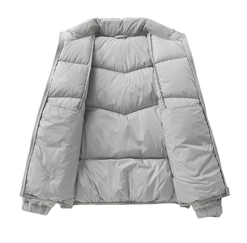 Doudoune Tendance Homme Grande Taille à Col Montant - Nouvelle Mode Hivernale Vêtements d'Extérieur
