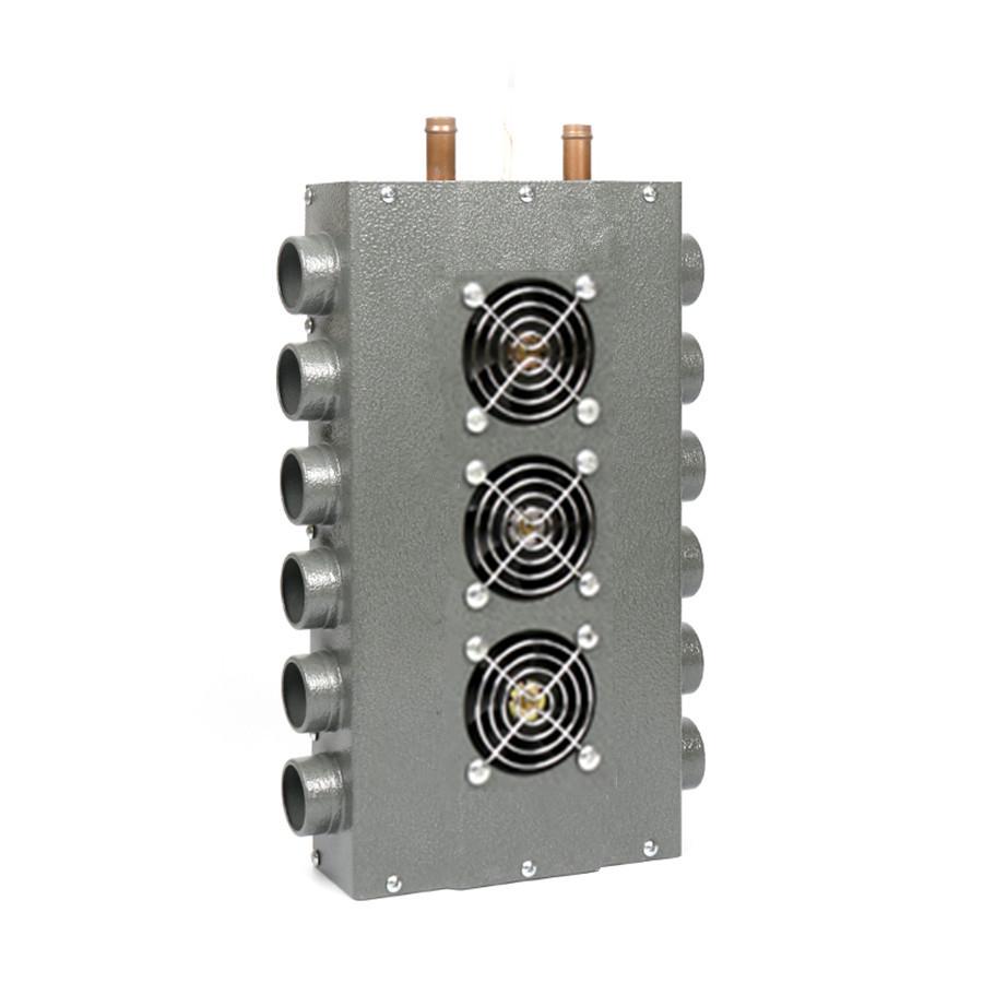 12V Dual-Side 12-Port All-Copper Under-Dash Heater
