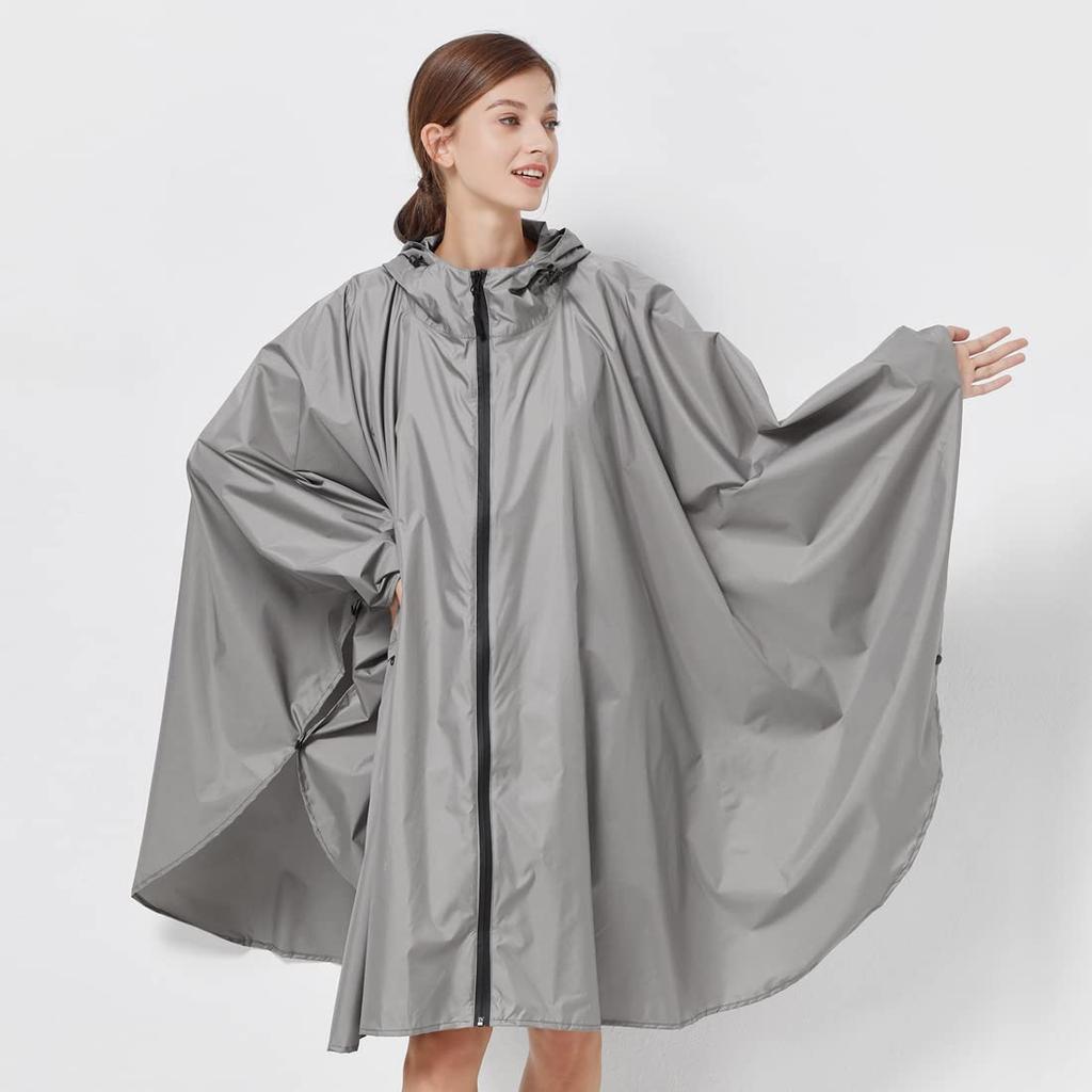 Caloics Cycling Easy To Perfect for and Travel Raincoat, Rainwear, Poncho, Lightweight, Stylish, Unisex, Water-Repellent, Quick-Drying, Store, School,