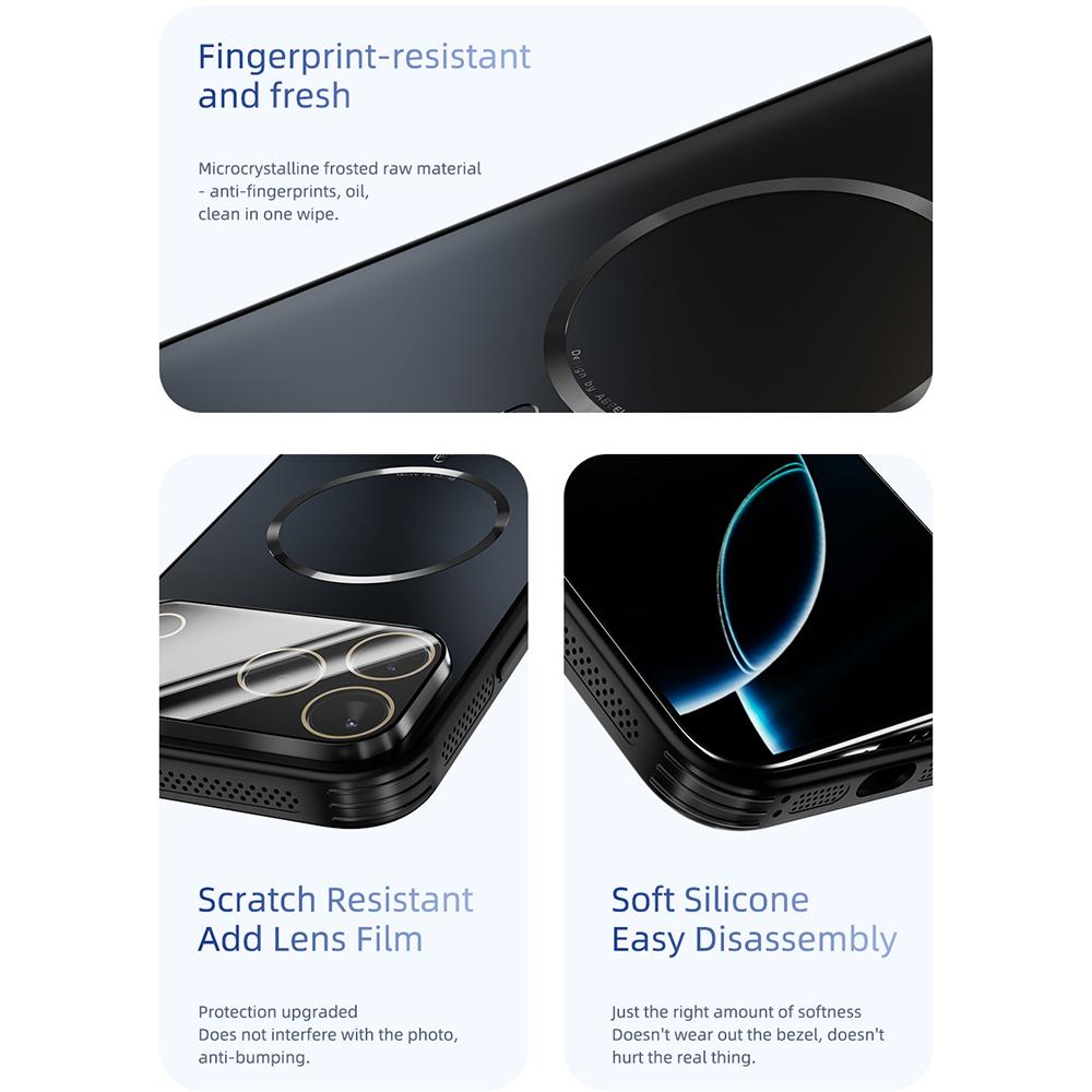 For Samsung Galaxy Z Flip7 5G Anti-Spy PET Phone Screen Protector Front + Back Screen Matte Film