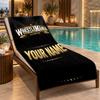 Custom Name WWE LOGO Beach Towel Personalized Text Soft Towel Swimming Travel Bath Gift