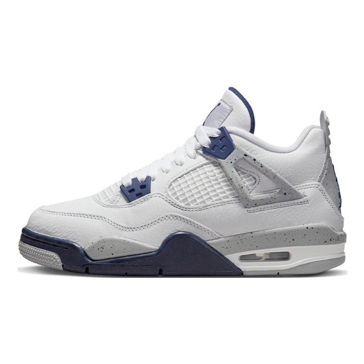 (GS) Air Jordan 4 Retro Midnight Navy Kids 408452-140 EU 35.5