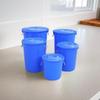 SIFAR Thickened Plastic Water Storage Bucket with Lid