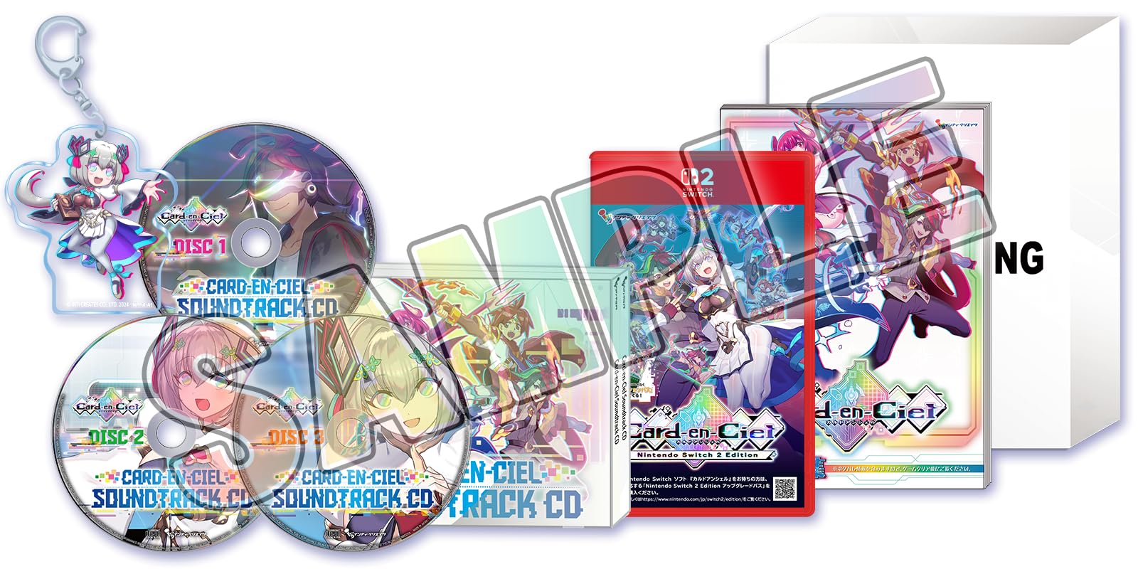 Cardo Anschel Nintendo Switch 2 Edition Limited Edition Switch 2 Goods Set Includes original illustrated original acrylic stand set bonus original