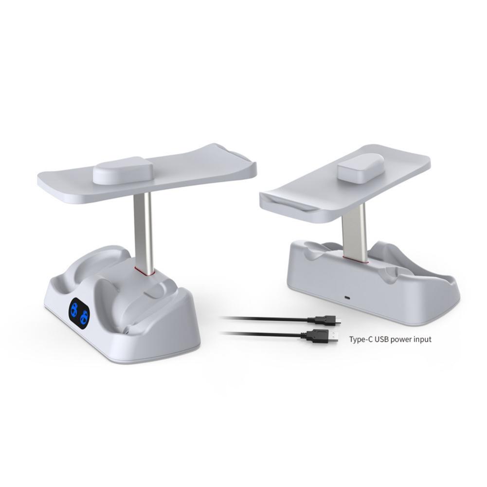 VR töltőállomás töltő dokkoló LED töltőalap PS VR2 vezérlőhöz