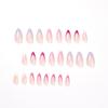 Tragbare Maniküre Einfache Fünf-Farben Französische tragbare Maniküre Abnehmbares Nagelstück Press-On-Nägel