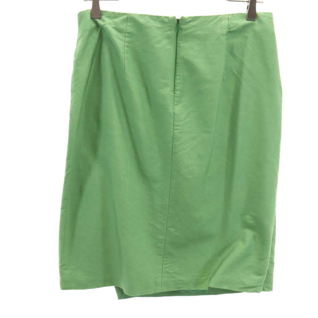 Max Mara Studio Midi Skirt 40 Green Women Used