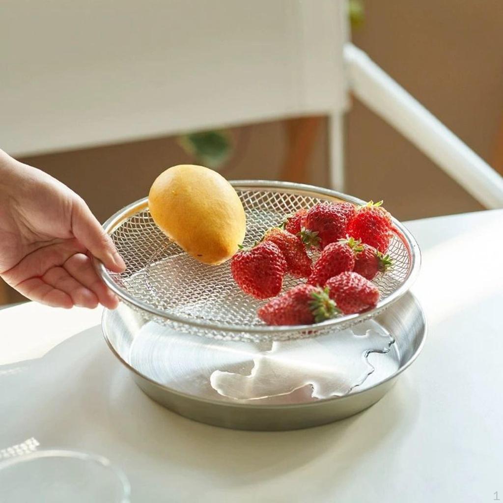 Net, Anti-scalding Steam Basket, Vegetable Drip , Pasta Cooling Rack