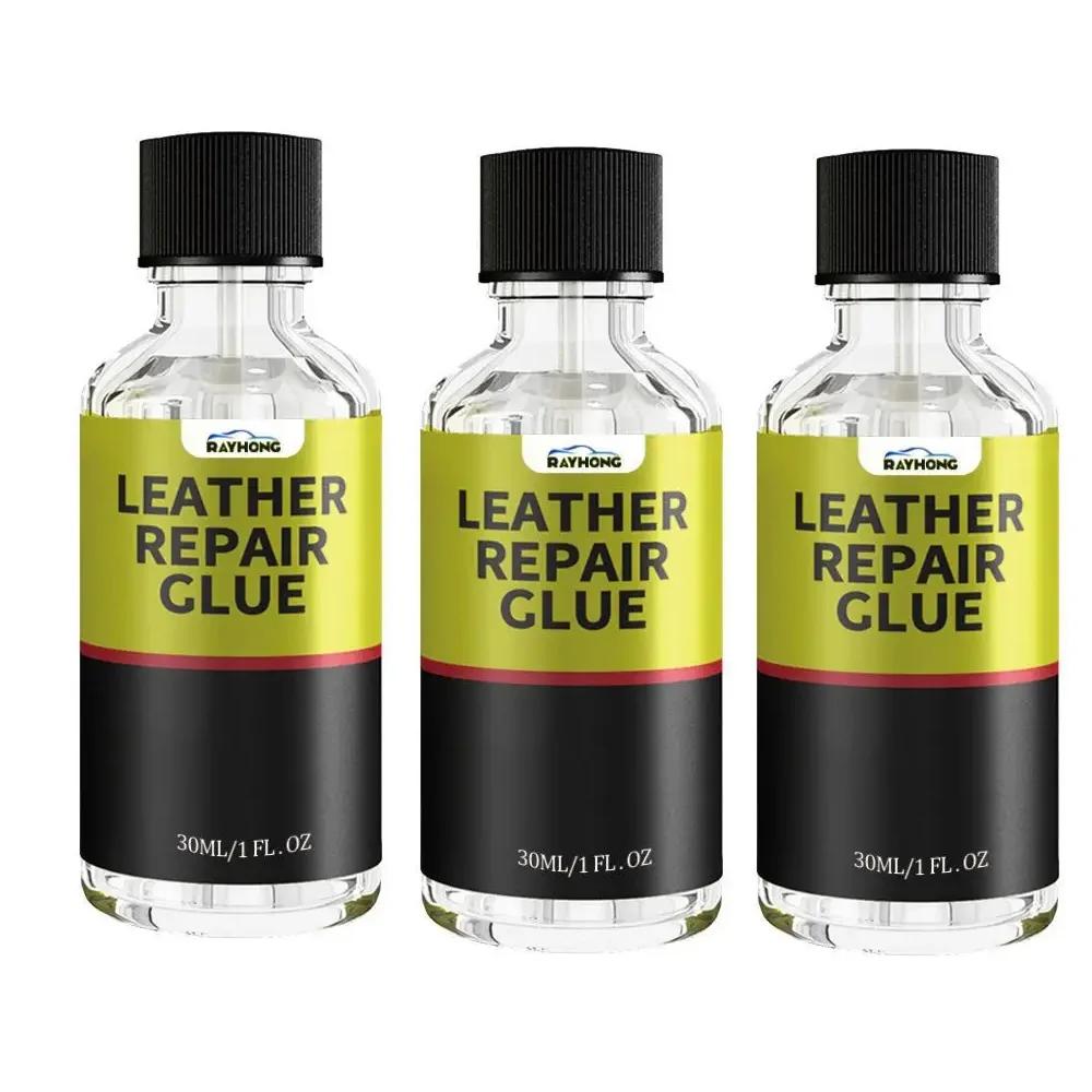 Liquid Leather Repair Gel Skin Refurbish Tool Holes Scratch Cracks Restorer For Car Seats Sofa Jacket Purse Shoes
