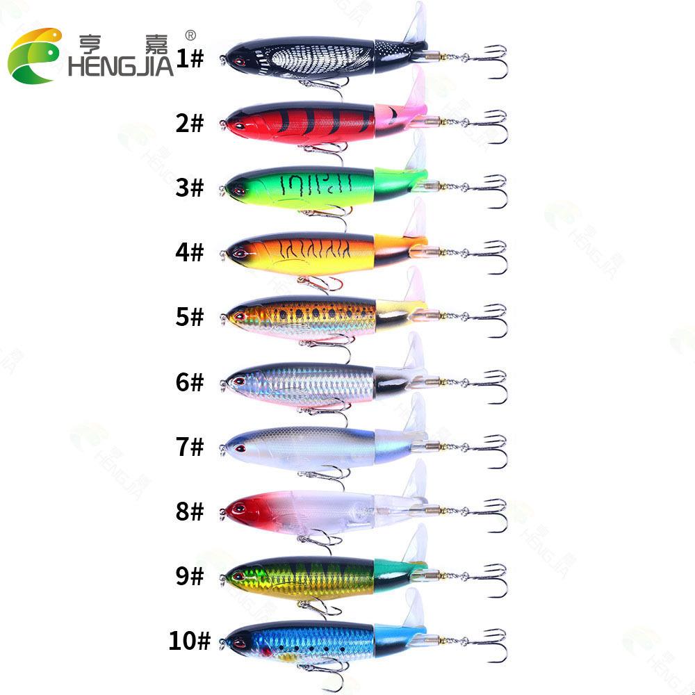 Propeller Floating Pencil Lure13-36Water Surface Dragging Lure Simulation Hard Bait Bass and Mandarin Fish Special Lure
