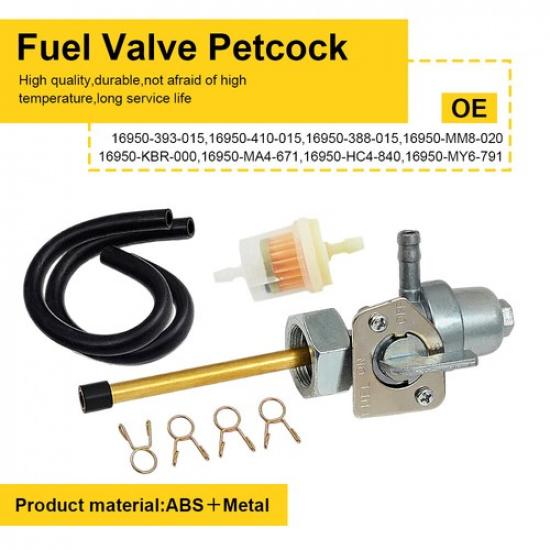 For Honda ATC250SX ATC350X Big Red ATC250ES 250 New Gas Fuel Tank Petcock Valve