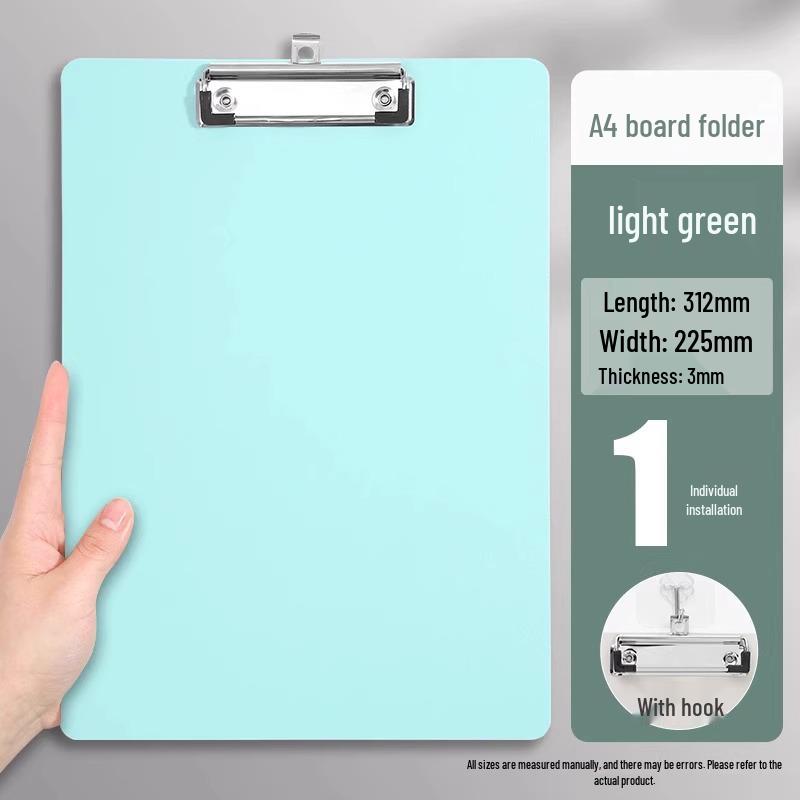 A4 Stand-Up Clipboard & Writing Board for Office Supplies