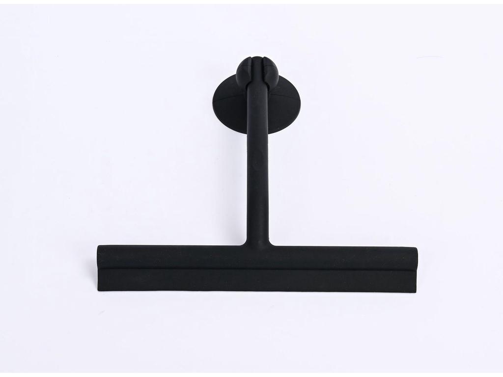 Silicone Glass Squeegee with Hook for Bathroom and Window Cleaning