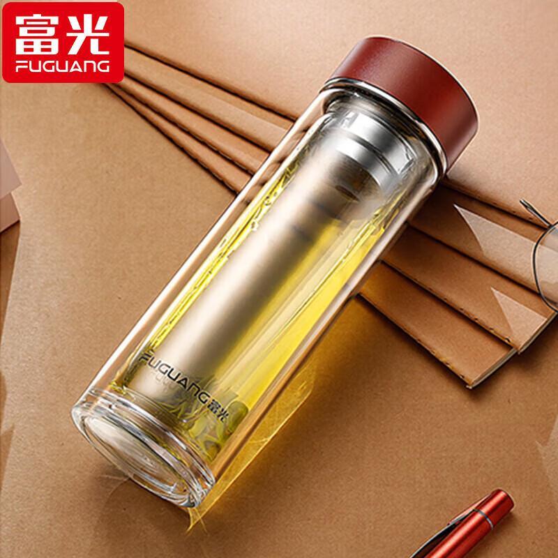 Fuguang Business Double-Layer Glass Cup