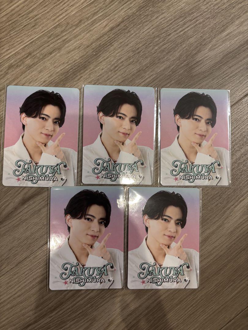 

[USED] Junior Profile Card Nishimura Takuya