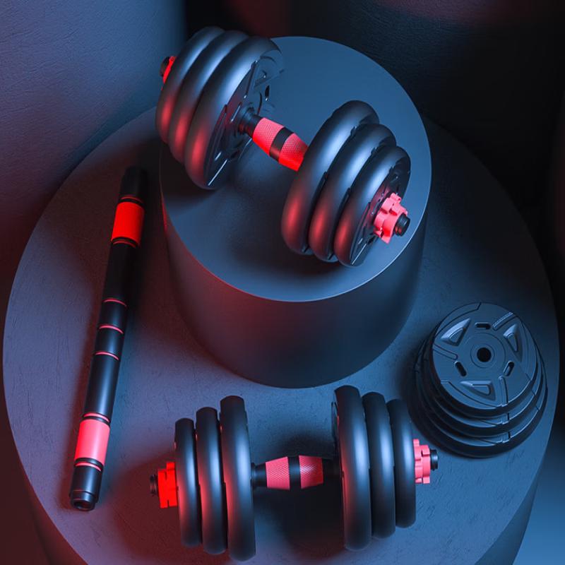 TLXT Coated Dumbbell Set