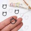 24PCS Cat Ear Shaped Stitch Lock Locking Ring Crochet Latch Knitting Tools  Sewing Supplies