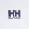Helly Hansen Long Sleeve Letter Clear Size HH32380 Tee, Unisex, White, XL,