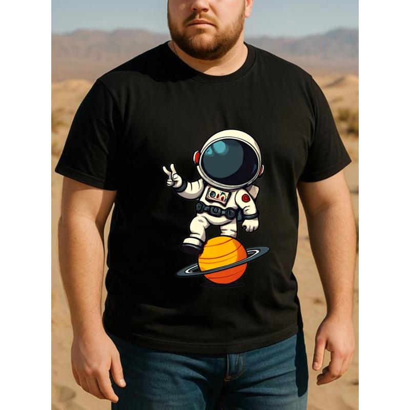 

European sizes Planetary Aviation Men s printed short-sleeved T-shirt, Men s long-sleeved T-shirt, regular short-sleeved T-shirt 4XL чорний