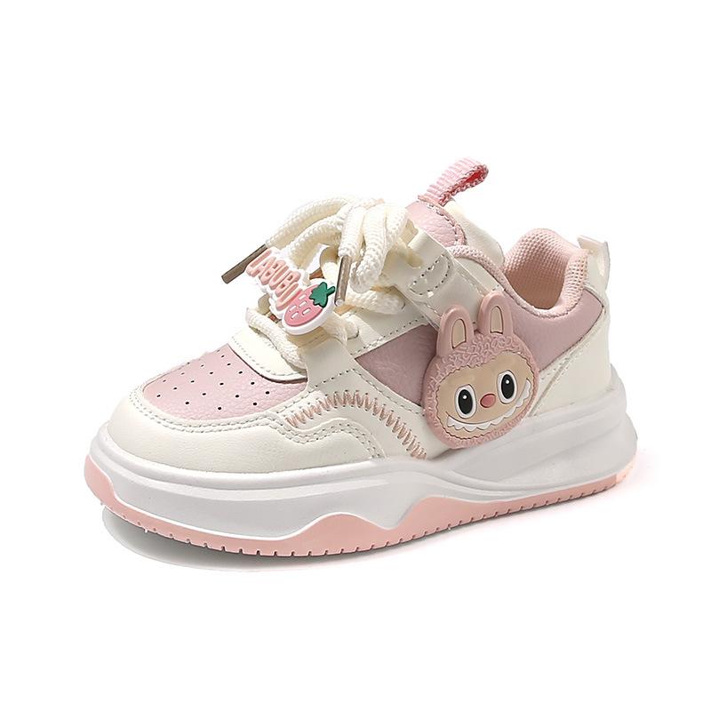 Girls Low-top Board Shoes 2025 Spring and Autumn New Primary School Students Fashion Soft-soled Casual Shoes Boys Non-slip Sports Shoes