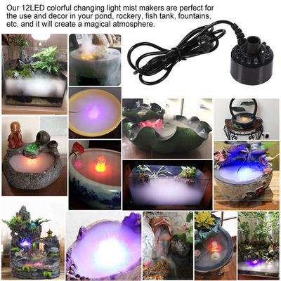 Cold Fog Maker Mist Sprayer and Air Humidifier with Negative Ion Emission and Auto Power Off for Enhanced Indoor Air Environment