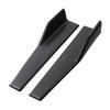 One Pair Car Side Skirt Spoiler Rocker Splitter Wing Anti-Scratch Matt Black