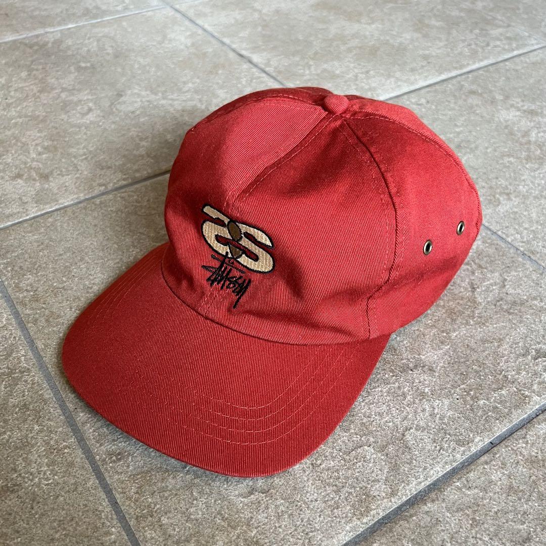 

[USED] 90s old Stussy vintage cap