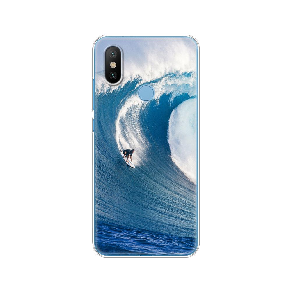 Xiaomi mix 2s için silikon kılıf xiaomi mi mix 2s için yumuşak kılıf kapak mix 2 s arka kapak koruyucu baskı coque