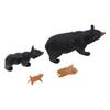 Bear Life Cycle Figure Cognitive Educational Decorative PVC Animal Life Cycle Figure for Teaching