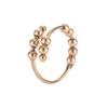Rotating Decompression Beads Mindfulness Ring - Titanium Steel Wire-Wrapped for Anxiety Relief
