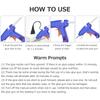 20W Portable Hot Glue Gun with 12 Glue Sticks Kids Handheld Mini Glue Gun Household Melt Glue Gun