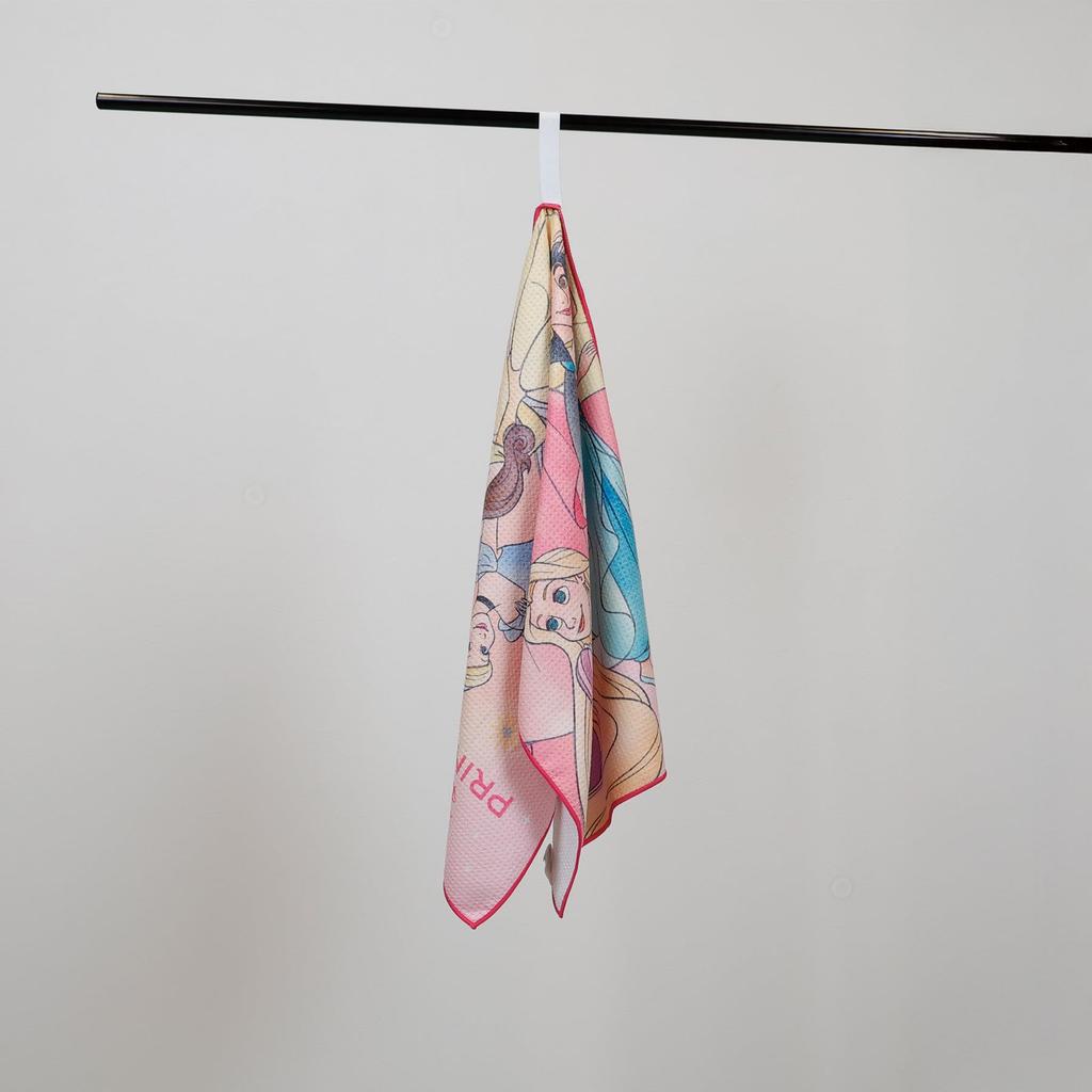 Marushin Junior Bath Disney Princess Charming for 2125026900 Towel, Story, Quick-Drying, Girls,