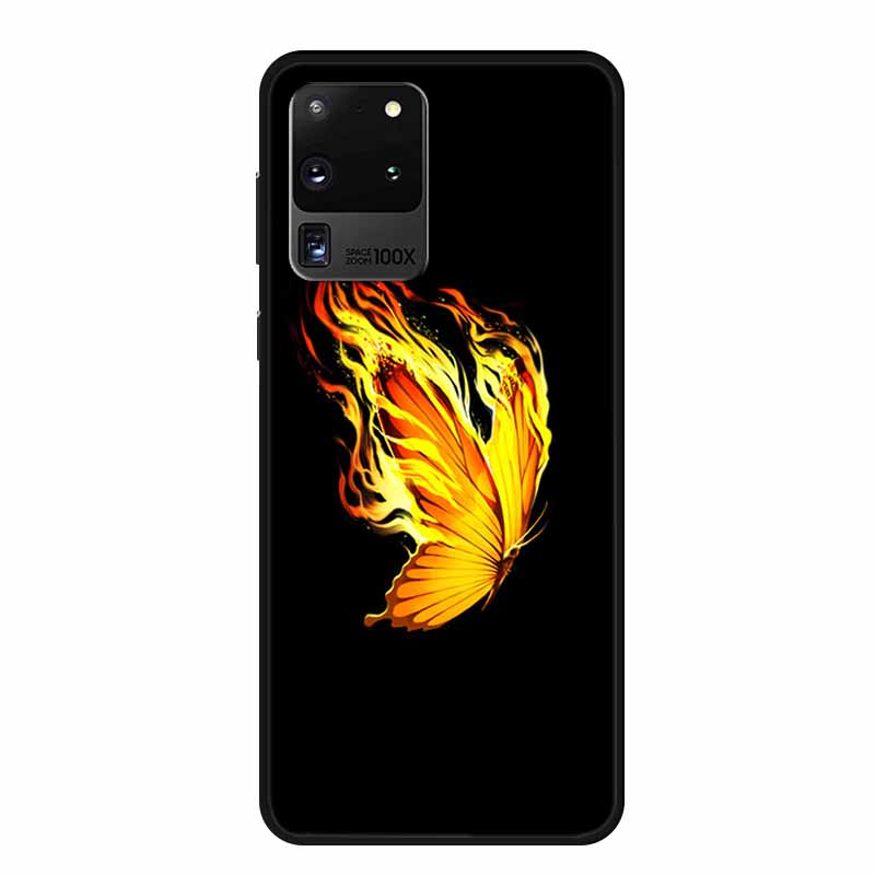 For Samsung S20 Ultra 5G Phone Cases Animals TPU Soft Silicone Back Cover for Samsung Galaxy S20 Ultra LTE 5G Funda Bumper Coque