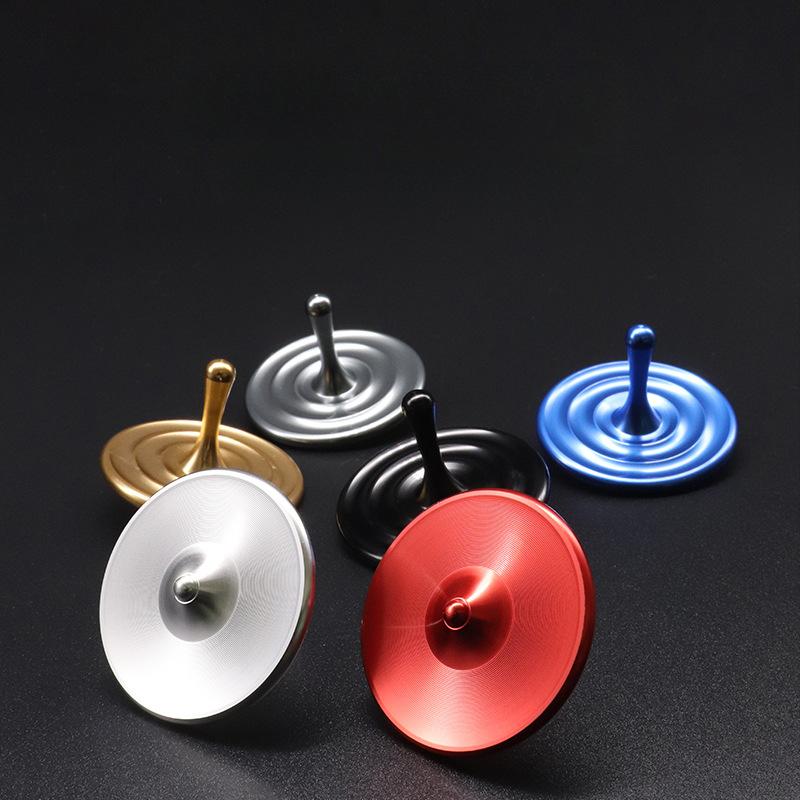 Droplet Water Hand Spinning Top Tip Fidget Spinner Edc Metal Stress Reducing Toys Relieve Stress Antistresse For Children